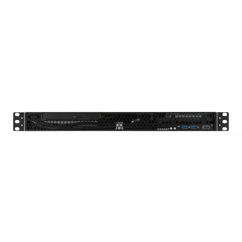 Serwer rack ASUS RS100-E11-PI2, Intel C252, LGA 1200, 1U, 4 DIMM, DDR4 do 128 GB, zasilacz 350W, 2x RJ-45, M.2