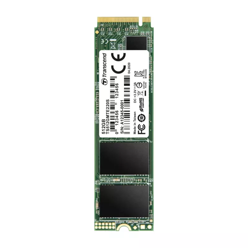 TRANSCEND SSD 220s 512GB M.2 2280 NVMe PCI-E GEN3 x4