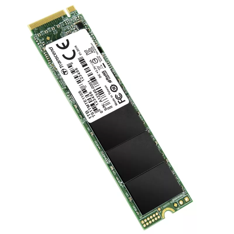 Dysk SSD TRANSCEND 110s 1TB M.2 2280 NVMe PCI-E GEN3 x4 dwustronny