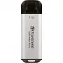 TRANSCEND Esd300s - 1TB Przenośny SSD - USB Type-C - 3D NAND Flash - Srebrny