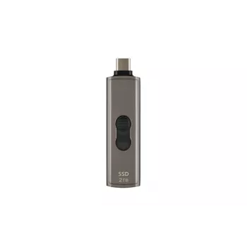 TRANSCEND SSD - Esd330c Portable Drive - 2TB - USB Type C - Ciemnoszarobrązowy