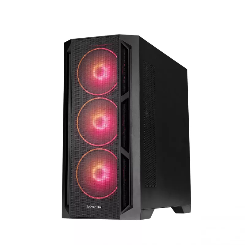 Chieftec Obudowa PC GA-01B-L-OP APEX LUMO Midi Tower Czarna