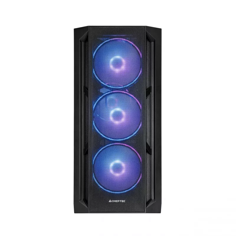 Chieftec Obudowa PC GA-01B-L-OP APEX LUMO Midi Tower Czarna