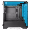 Chieftec Obudowa PC GA-01B-L-OP APEX LUMO Midi Tower Czarna