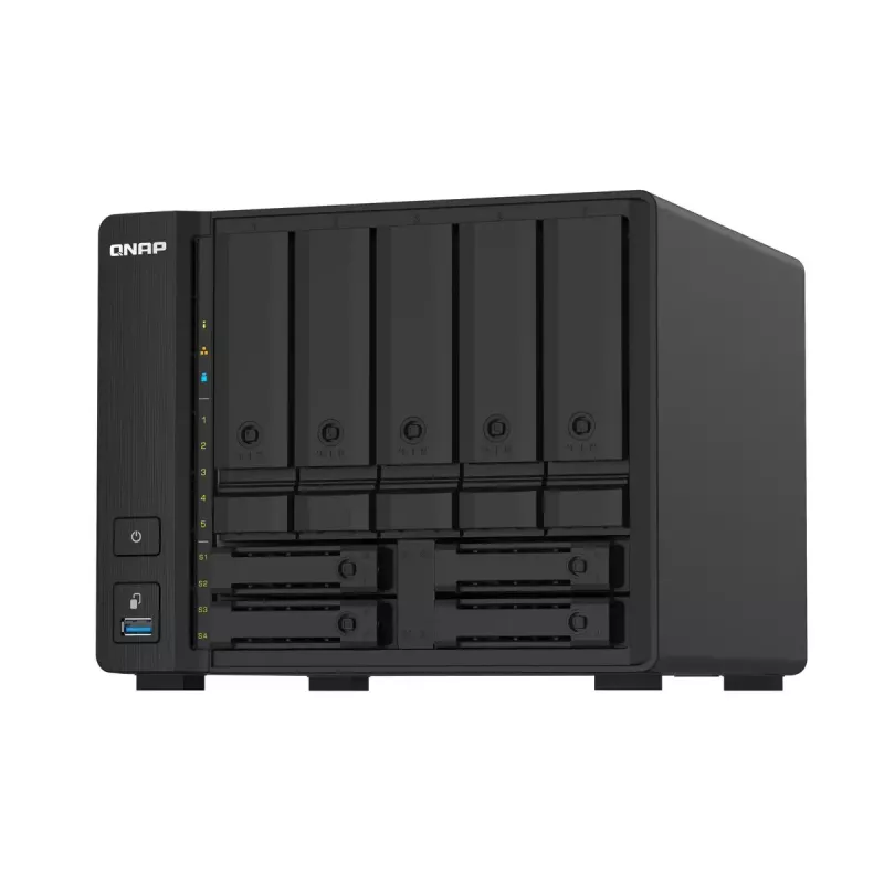 QNAP TS-932PX NAS Tower Annapurna Labs Alpine AL-324 4 GB DDR4 0 TB QNAP Turbo System Czarny