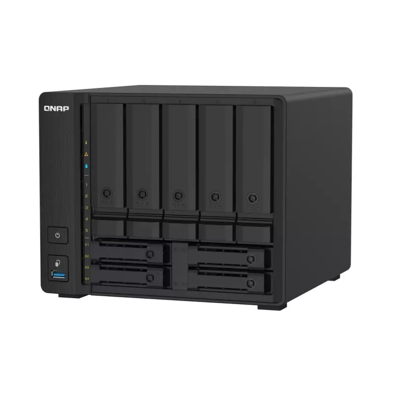 QNAP TS-932PX NAS Tower Annapurna Labs Alpine AL-324 4 GB DDR4 0 TB QNAP Turbo System Czarny