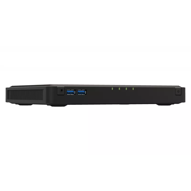 QNAP TBS-464 NAS Desktop Intel® Celeron® N5105 8 GB DDR4 0 TB QNAP Turbo System Czarny