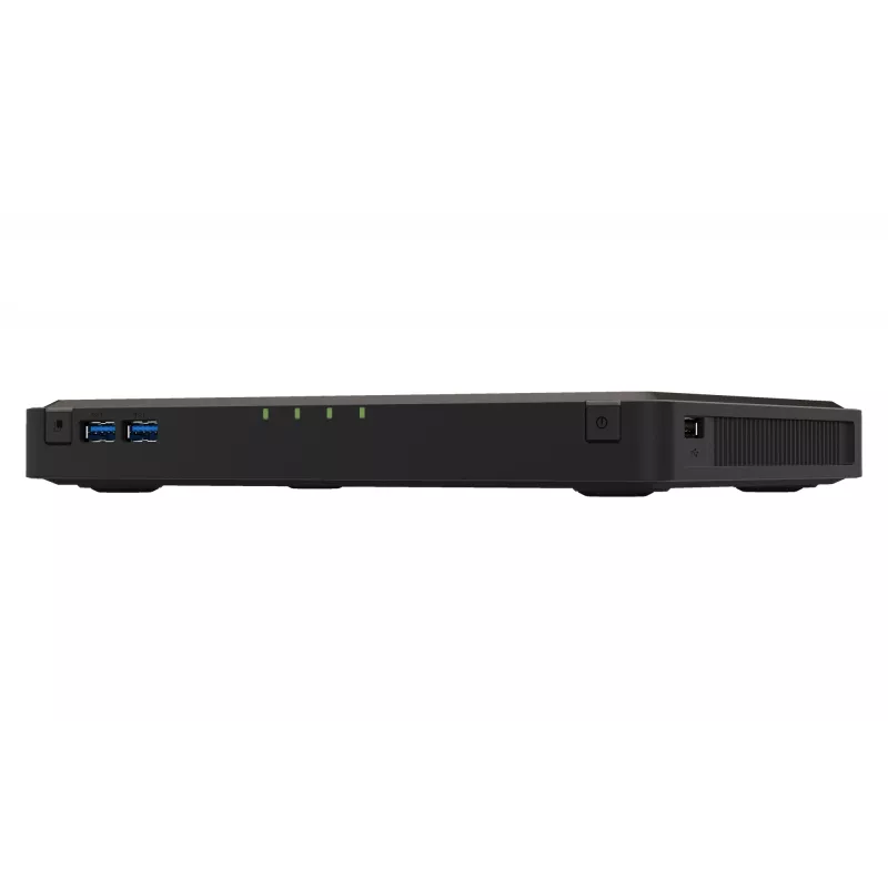 QNAP TBS-464 NAS Desktop Intel® Celeron® N5105 8 GB DDR4 0 TB QNAP Turbo System Czarny