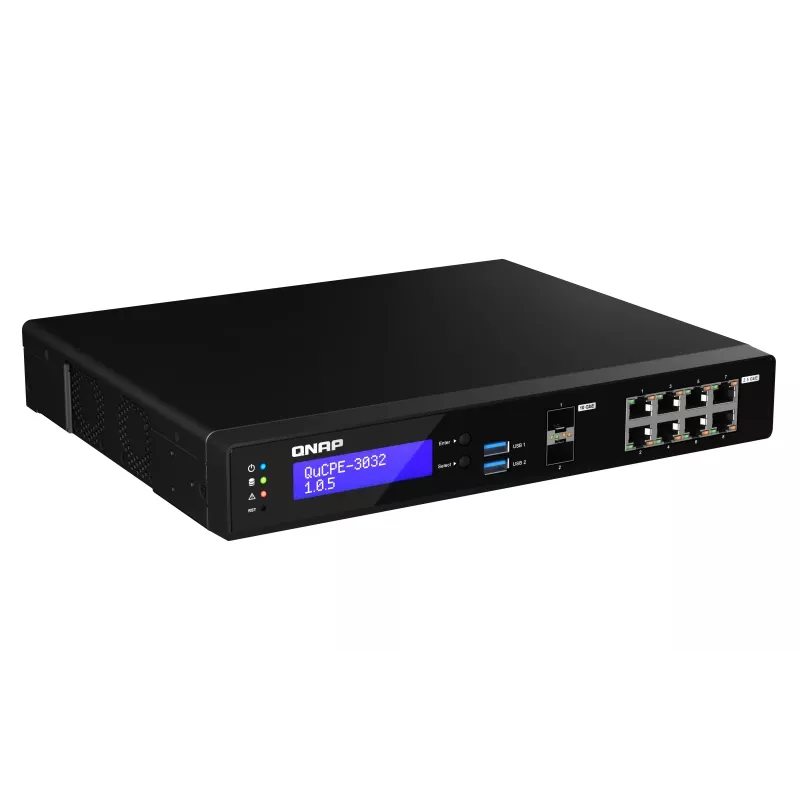 QNAP QuCPE-3032 Intel Atom C3558R 8GB DDR4 2.5GbE