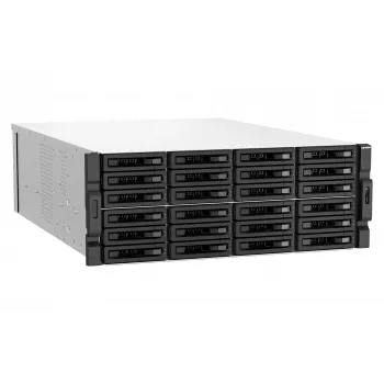 QNAP TS-H3087XU-RP NAS Rack (4U) Intel Xeon E E-2378 64 GB DDR4 0 TB QuTS hero Czarny, Biały