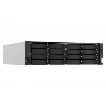 QNAP TS-h2287XU-RP NAS Rack (3U) Intel Xeon E E-2336 32 GB DDR4 0 TB QuTS hero Czarny, Biały