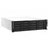 QNAP TS-h2287XU-RP NAS Rack (3U) Intel Xeon E E-2336 32 GB DDR4 0 TB QuTS hero Czarny, Biały
