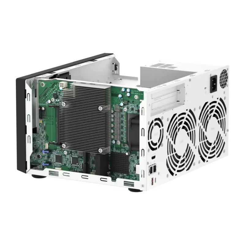 QNAP TVS-h874X NAS Tower Intel® Core™ i9 64 GB DDR4 0 TB QuTS hero Czarny