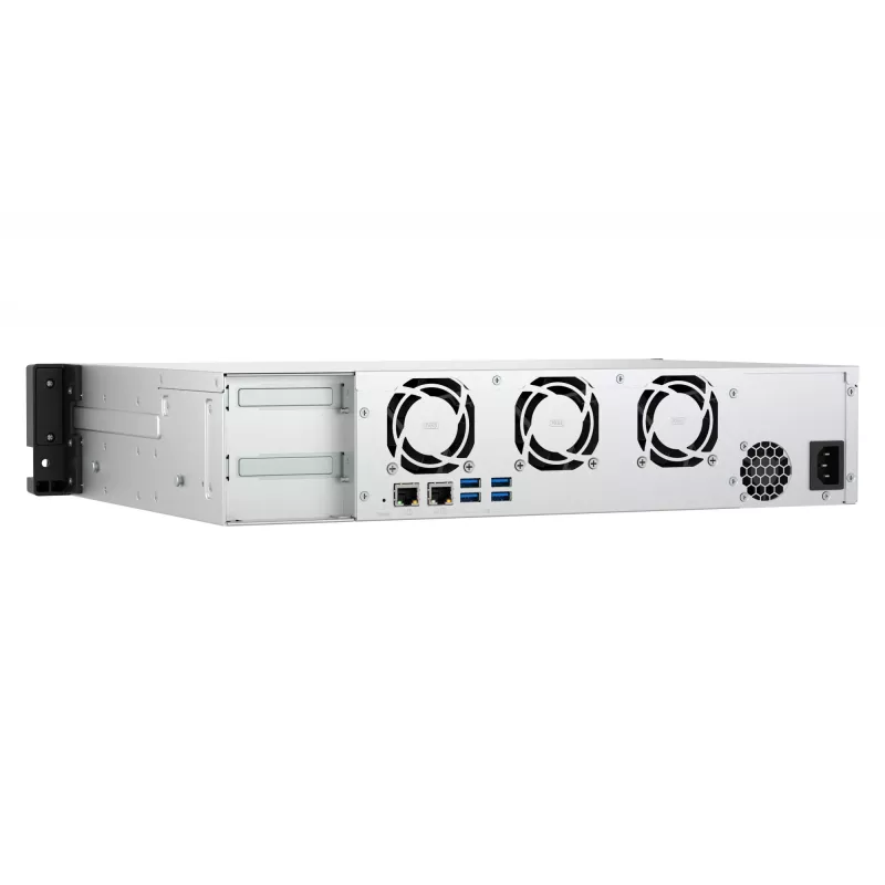 QNAP TS-855EU-8G Serwer NAS/magazynowania Rack (2U) Intel Atom® C5125 8 GB DDR4 0 TB QuTS hero Czarny