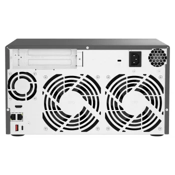 QNAP TVS-H874T-I9-64G Serwer NAS/magazynowy Tower Intel® Core™ i9 64 GB DDR4 0 TB QNAP QTS Czarny