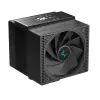 Chłodzenie powietrzne DeepCool ASSASSIN IV VC VISION — dwuwentylatorowe 120/140 mm, 300 W TDP, 7 ciepłowodów, kompatybilne z LGA115x/LGA1200/LGA1700/LGA20xx, czarne