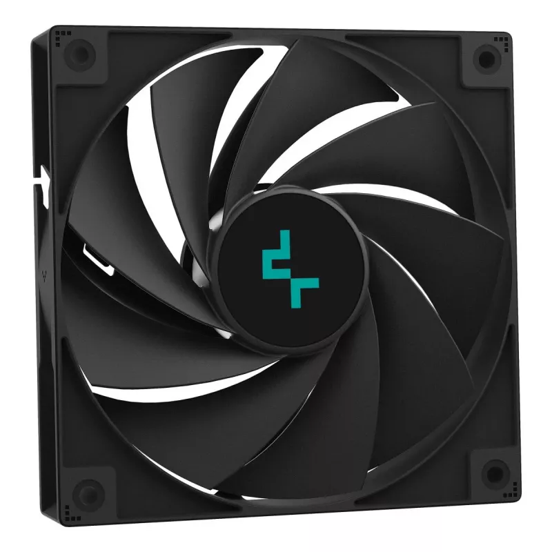 Chłodzenie powietrzne DeepCool ASSASSIN IV 14 cm Czarne — maks. ciśnienie powietrza 2,44 mmH2O, wentylator FDB 14 cm, 1700 RPM, 79,1 cfm, 7 rurek cieplnych
