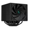 Chłodzenie powietrzne DeepCool ASSASSIN IV 14 cm Czarne — maks. ciśnienie powietrza 2,44 mmH2O, wentylator FDB 14 cm, 1700 RPM, 79,1 cfm, 7 rurek cieplnych
