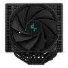 Chłodzenie powietrzne DeepCool ASSASSIN IV 14 cm Czarne — maks. ciśnienie powietrza 2,44 mmH2O, wentylator FDB 14 cm, 1700 RPM, 79,1 cfm, 7 rurek cieplnych