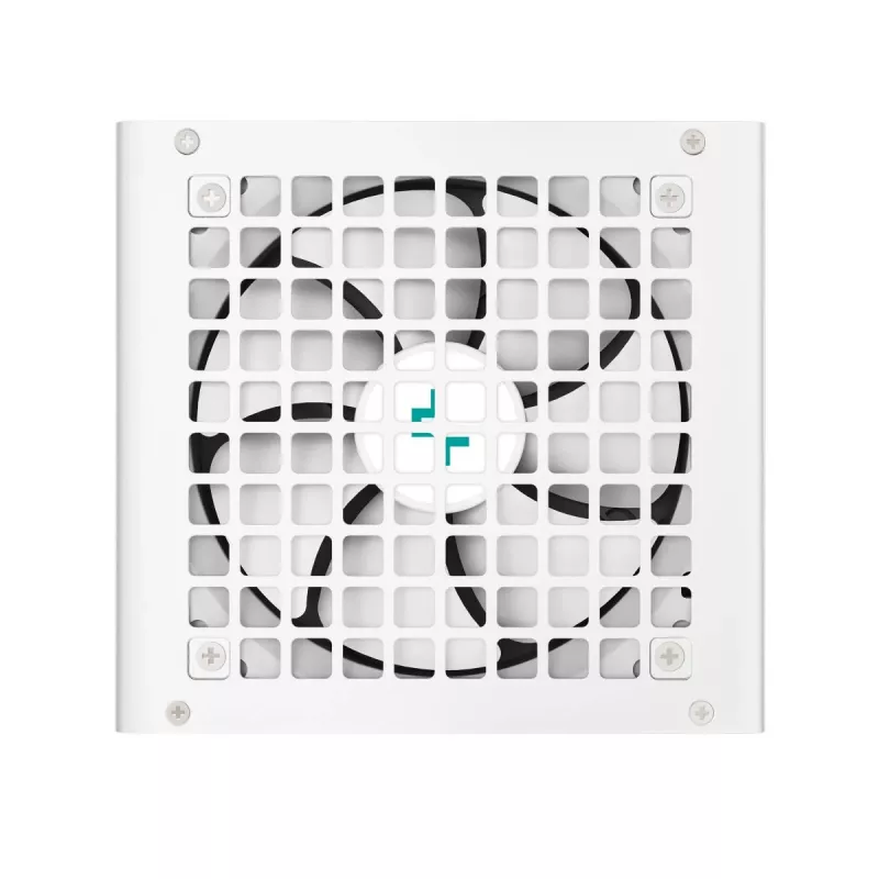 Zasilacz DeepCool PL750D WH — 750 W, ATX 20+4 pin, 80 PLUS Bronze, wentylator 120 mm, biały