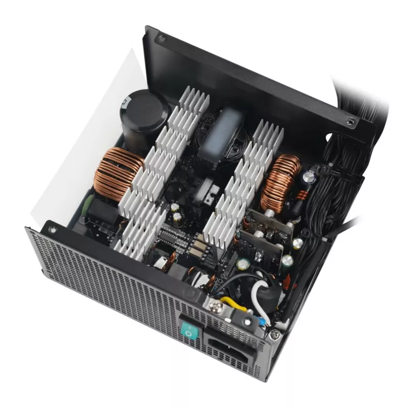 Zasilacz DeepCool PL750D 750W ATX 3.0 80 PLUS Bronze, wentylator 120 mm, 20+4 pin, czarny
