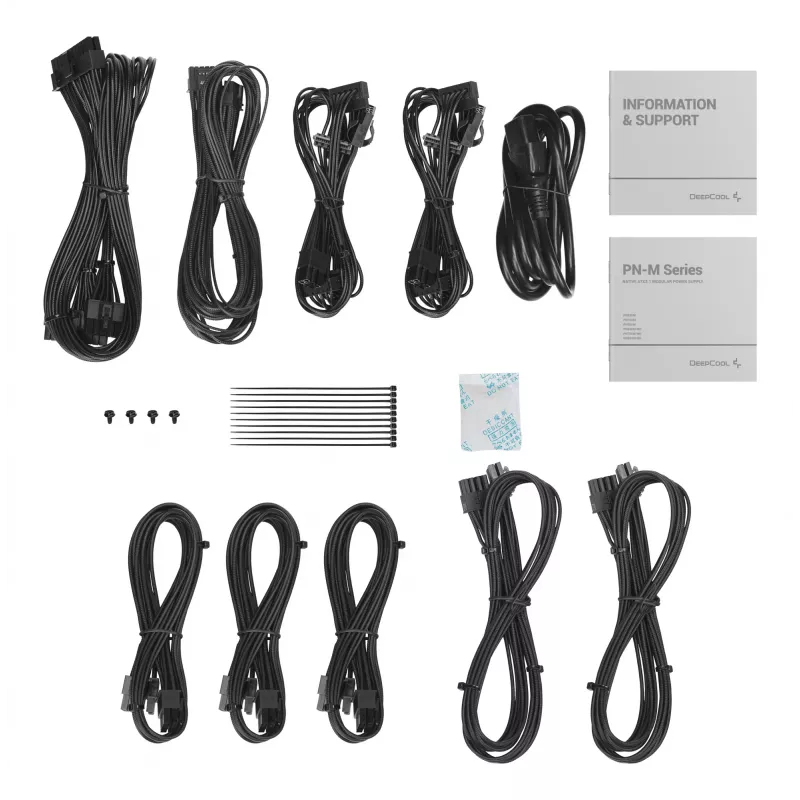 Zasilacz Gamer Storm PN750M 750 W 20+4 pin ATX ATX czarny