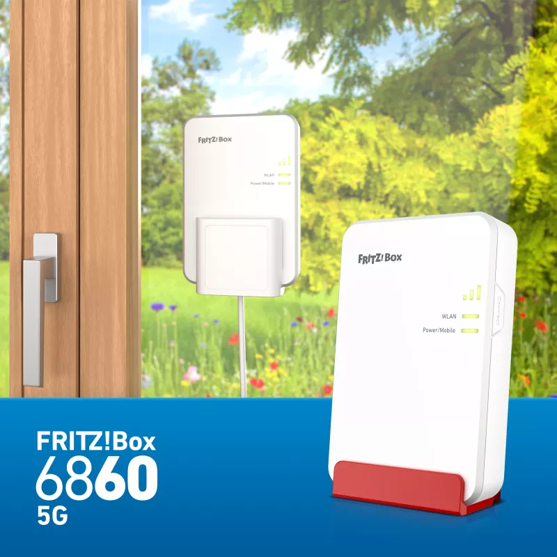 Router FRITZ!Box 6860 5G dwupasmowy Wi-Fi 6
