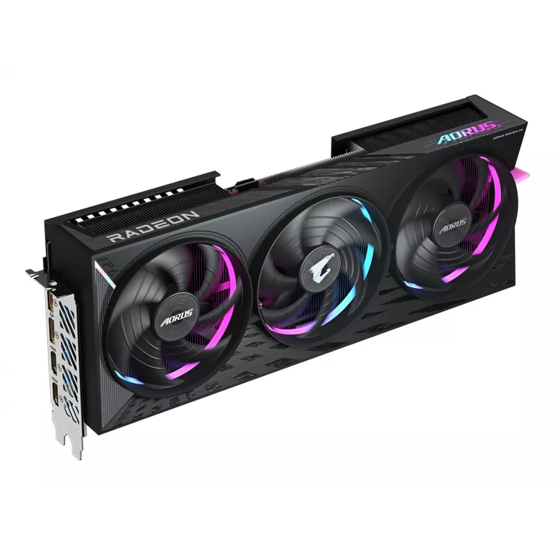 Karta graficzna GIGABYTE Radeon RX 9070 XT 16 GB GDDR6, PCIe 5.0, 256-bitowa, 339×136×59 mm