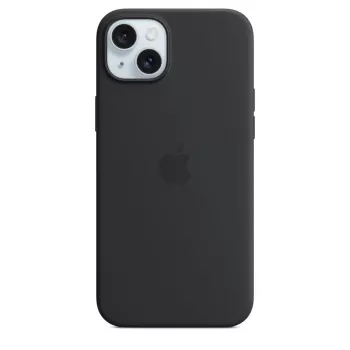 Etui Apple iPhone 15 Plus Silikonowe z MagSafe Czarny