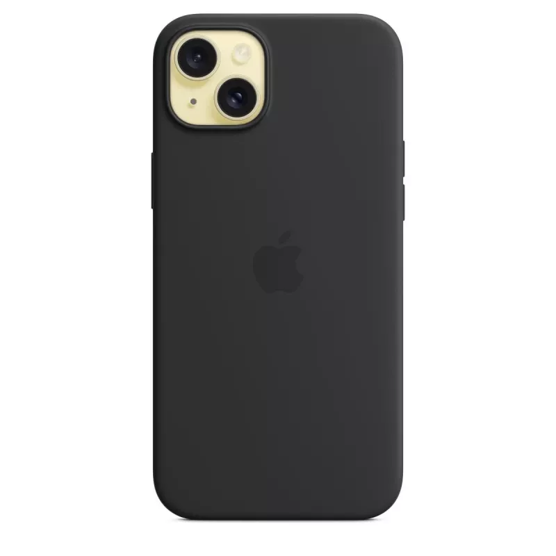 Etui Apple iPhone 15 Plus Silikonowe z MagSafe Czarny