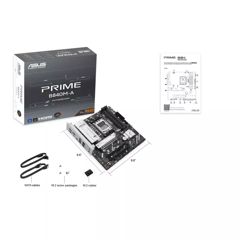 Płyta główna ASUS PRIME B840M-A-CSM AMD B840 Socket AM5 micro ATX