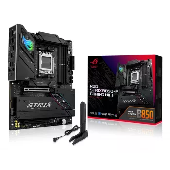 Płyta główna ASUS ROG STRIX B850-F GAMING WIFI — AMD B850, Socket AM5, ATX, DDR5, 4×M.2, Wi‑Fi 7, LAN 2,5 Gb