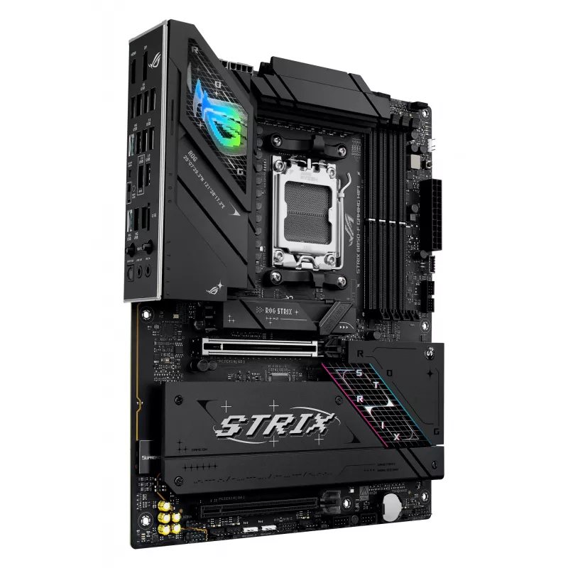 Płyta główna ASUS ROG STRIX B850-F GAMING WIFI — AMD B850, Socket AM5, ATX, DDR5, 4×M.2, Wi‑Fi 7, LAN 2,5 Gb