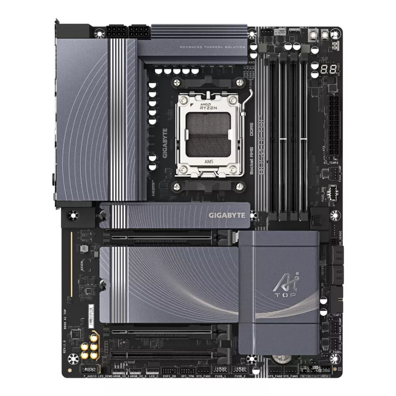 Płyta główna GIGABYTE B850 AI TOP, AMD B850, Socket AM5, ATX