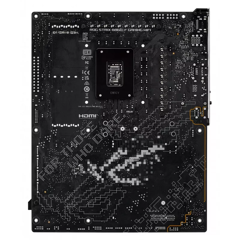 Płyta główna ASUS ROG STRIX B860-F GAMING WIFI — Intel B860, LGA 1851, ATX, DDR5, 4x DIMM, Wi‑Fi 7, LAN 2,5 Gb, 4x M.2