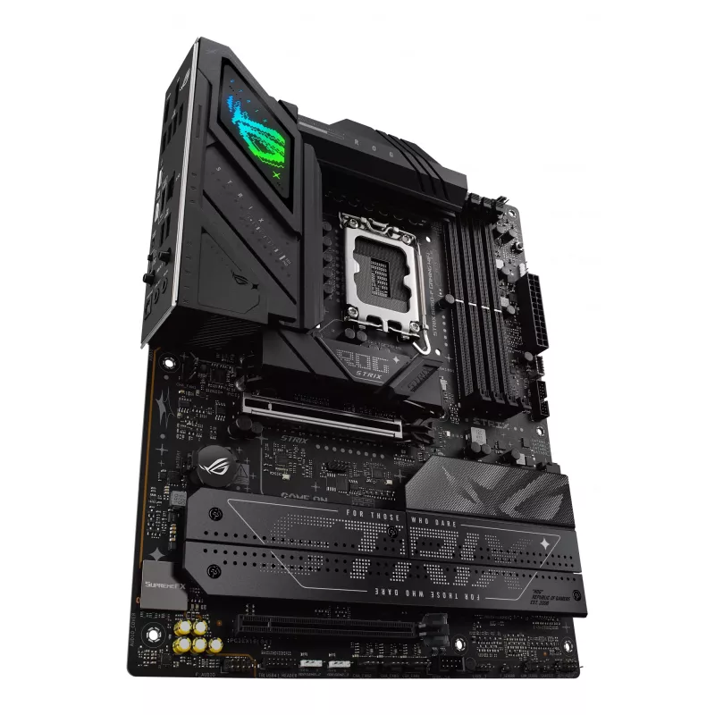 Płyta główna ASUS ROG STRIX B860-F GAMING WIFI — Intel B860, LGA 1851, ATX, DDR5, 4x DIMM, Wi‑Fi 7, LAN 2,5 Gb, 4x M.2