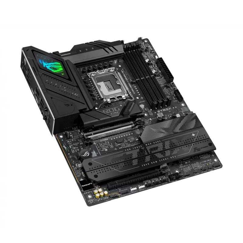 Płyta główna ASUS ROG STRIX B860-F GAMING WIFI — Intel B860, LGA 1851, ATX, DDR5, 4x DIMM, Wi‑Fi 7, LAN 2,5 Gb, 4x M.2