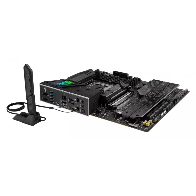 Płyta główna ASUS ROG STRIX B860-F GAMING WIFI — Intel B860, LGA 1851, ATX, DDR5, 4x DIMM, Wi‑Fi 7, LAN 2,5 Gb, 4x M.2