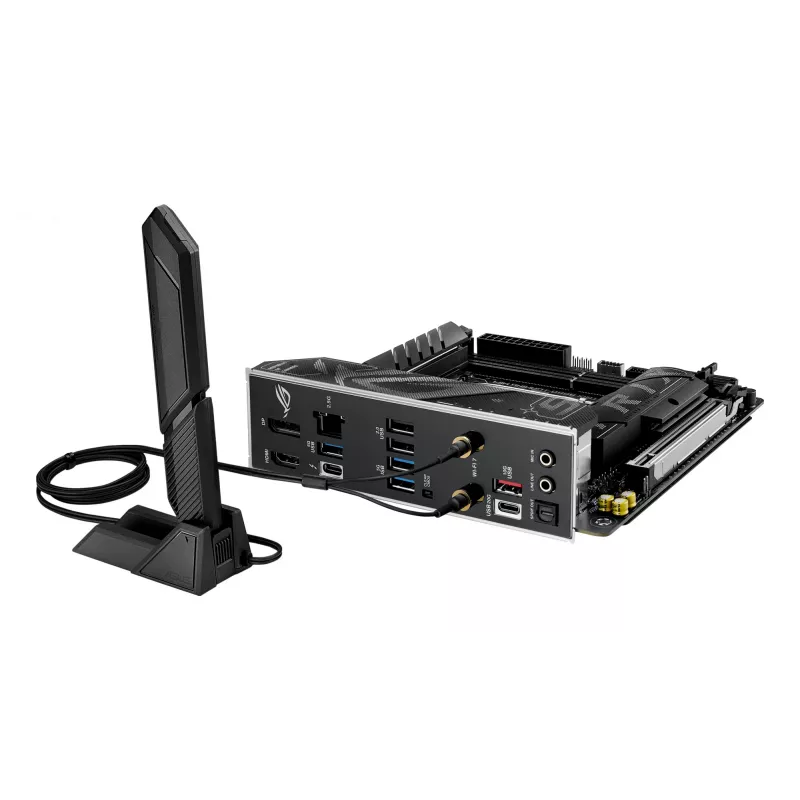 Płyta główna ASUS ROG STRIX B860-I GAMING WIFI — Intel B860, LGA 1851, mini ITX, 2× DDR5 DIMM (do 128 GB), Wi‑Fi 7, LAN 2,5Gb