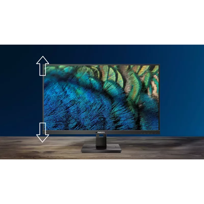 Philips 1000 series 27E1N1900AE/00 monitor komputerowy 68.6 cm (27 cali) 3840 x 2160 pikseli 4K Ultra HD LCD Czarny