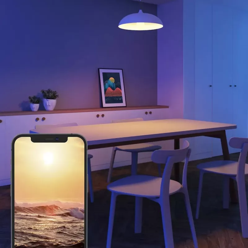Inteligentna żarówka Govee H60093C1 1200 lm, Wi‑Fi i Bluetooth, 12 W, E26, biała