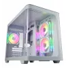FSP S380-WA Obudowa Mini Tower mITX, mATX Biała ARGB