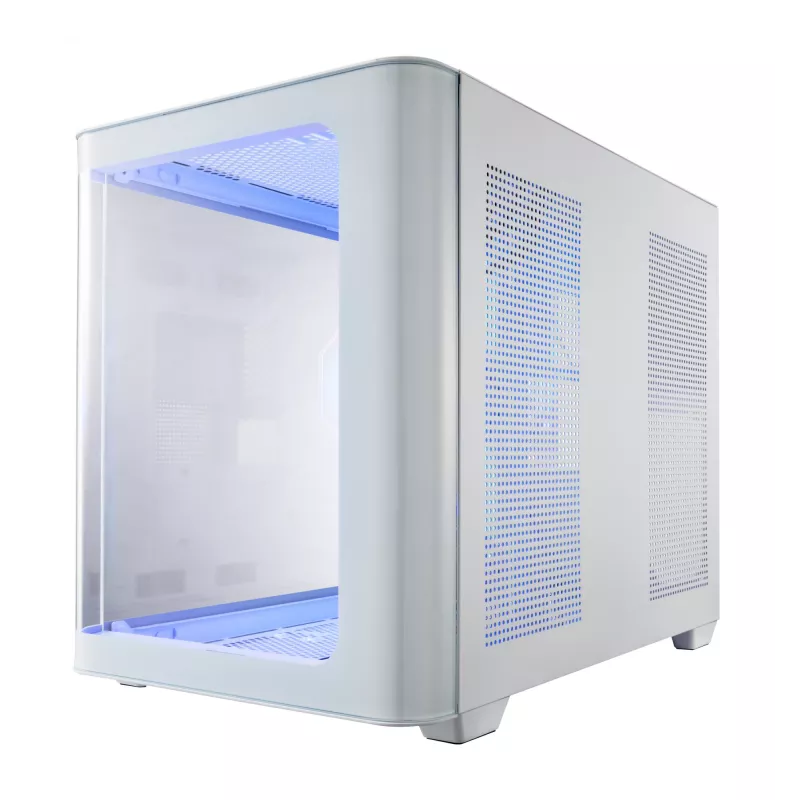 FSP S380-WA Obudowa Mini Tower mITX, mATX Biała ARGB