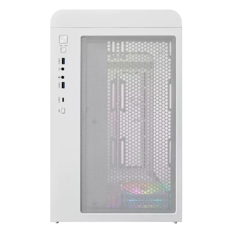 FSP S380-WA Obudowa Mini Tower mITX, mATX Biała ARGB