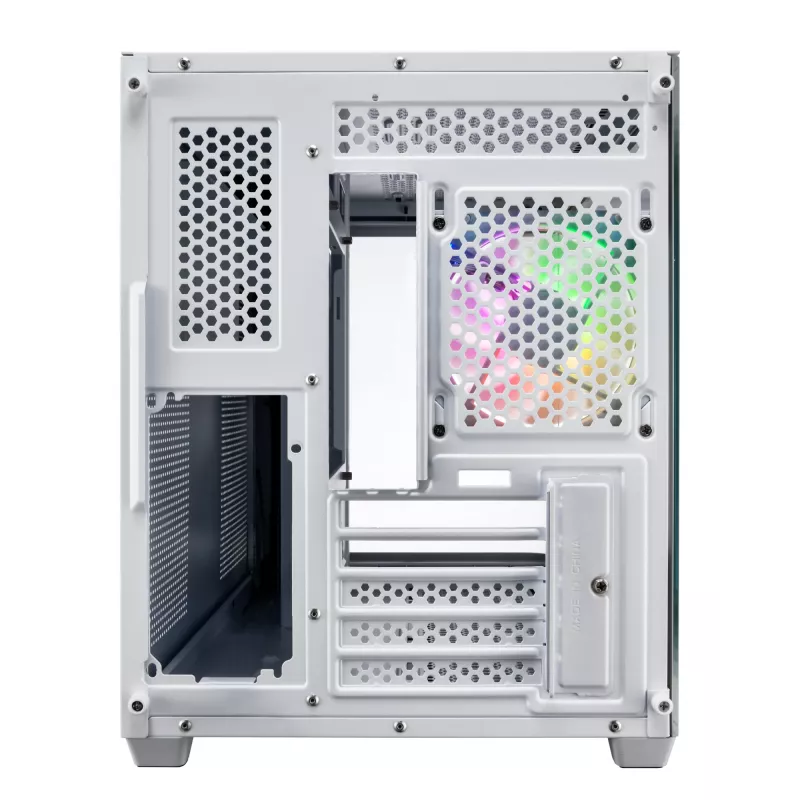 FSP S380-WA Obudowa Mini Tower mITX, mATX Biała ARGB