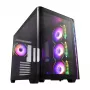 FSP M580-BA Obudowa Midi Tower mITX, mATX Czarny ARGB