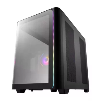FSP M580-BA Obudowa Midi Tower mITX, mATX Czarny ARGB