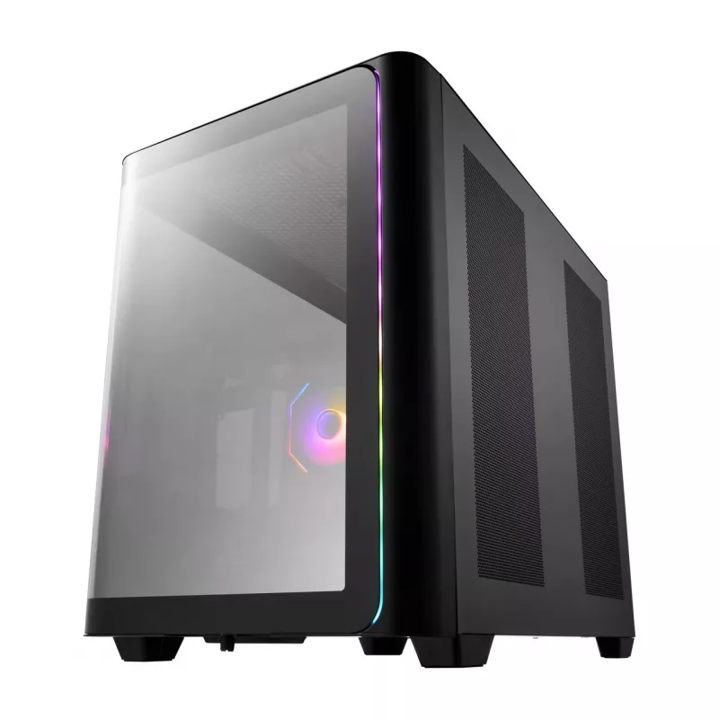 FSP M580-BA Obudowa Midi Tower mITX, mATX Czarny ARGB