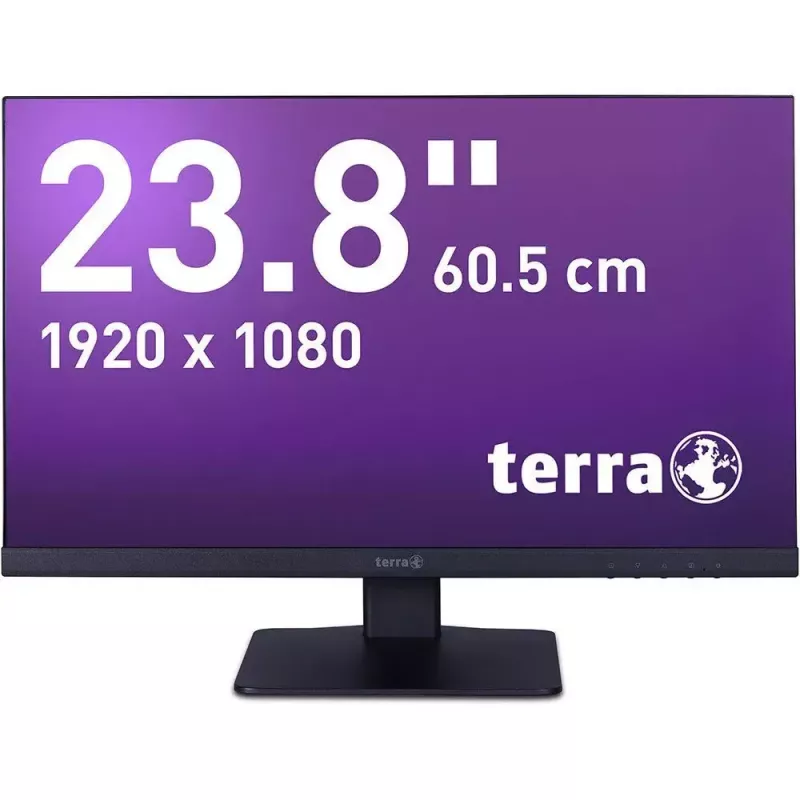 Monitor komputerowy TERRA 3030225 60,5 cm (23,8 cala) 1920 x 1080 pikseli Full HD LCD Czarny
