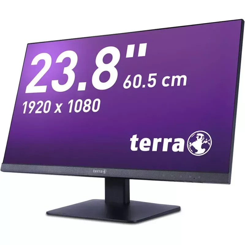 Monitor komputerowy TERRA 3030225 60,5 cm (23,8 cala) 1920 x 1080 pikseli Full HD LCD Czarny